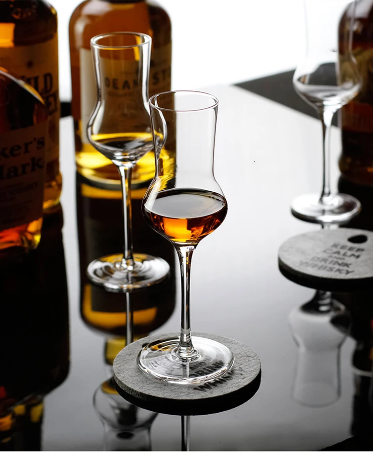 Профессиональный Sommelier виски Copita Nosing glass старый винтажный винный тастер виски Кубок аромат пахнущий Кристалл чашка подарочная коробка