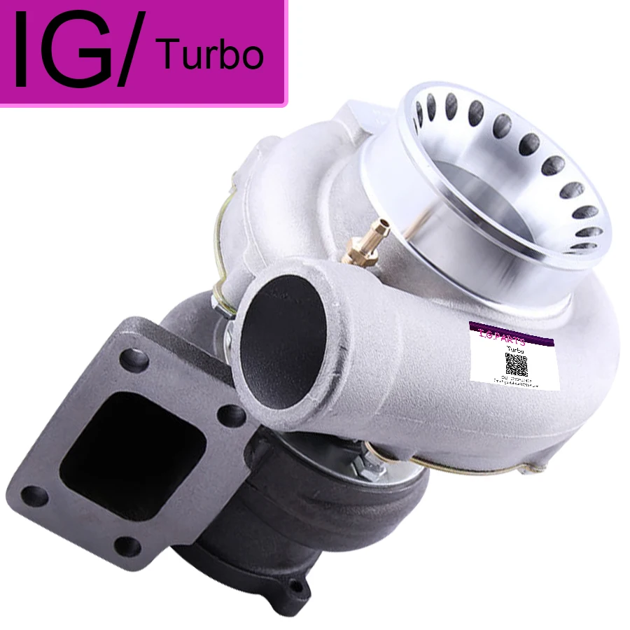 

New GT35 GT3582 T3 Turbo A/R .63 Turbine A/R .70 400-600HP Anti-Surge Turbocharger for R32 R33 R34 RB25 RB30
