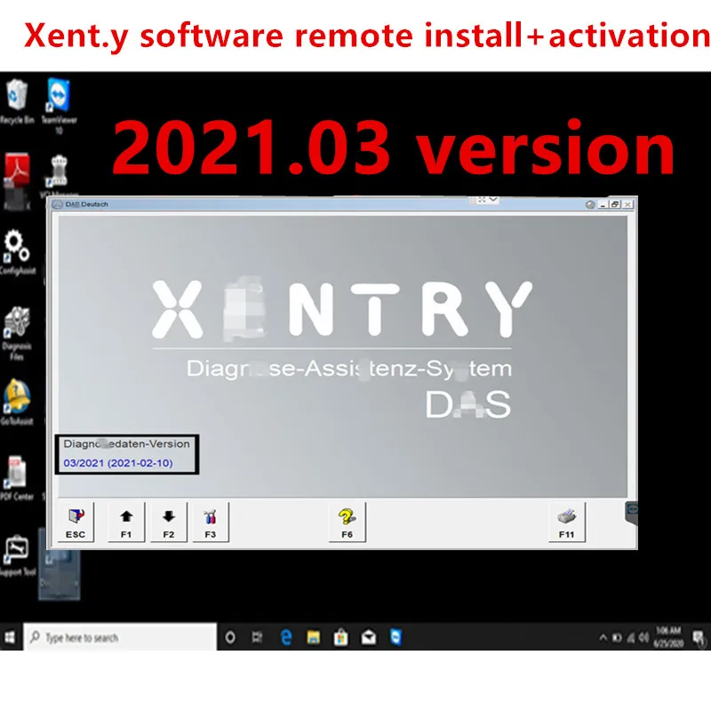 Versão mais recente 2021.03 xentry software instalar e ativação remoto win10 64bit profissão sistema mb estrela sd c4/c5/c6 software