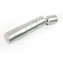 16MM Short Style Spark Plug Socket Wrench 3/8 Drive Spark Plug Socket Removal Tool