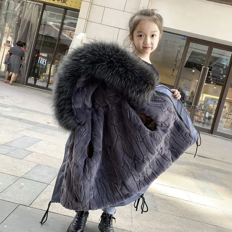 kids fur coat
