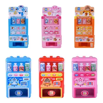 

Vending Machine Simulator Light Music Shopping Set Kids Playing House Toys