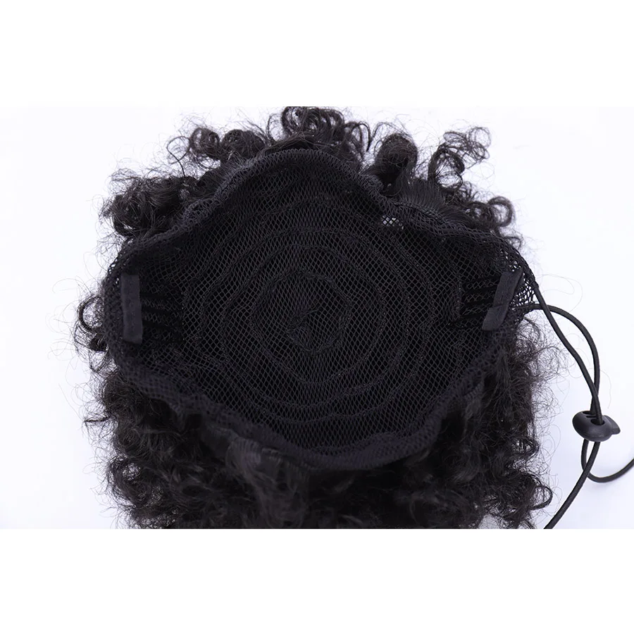 Африканские афро слоеные волосы булочка для женщин пушистые кудрявые гусеницы сумка аксессуары для волос взрывающая голова