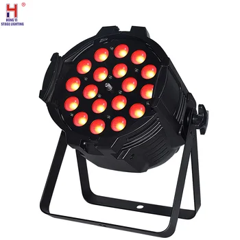 

High brightness RGBW 4in1 Zoom Led Par Light Outdoor 18x12W Led Aluminum Par 6/10CH For Disco DJ Projector Machine Party Event