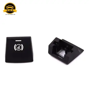 

Car Parking Button Cover For BMW F10 F11 F02 F12 F13 F25 F26 Handbrake P Electronic Key Auto H Button Cap Switch Replacement ABS