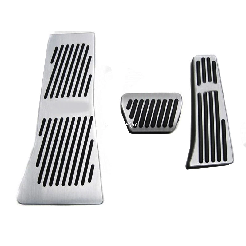 Car Accessories AT Accelerator Brake Foot Rest Pedal Pads for 2008-2014 2015 BMW X5 X6 Series E70 E71 E72 F15
