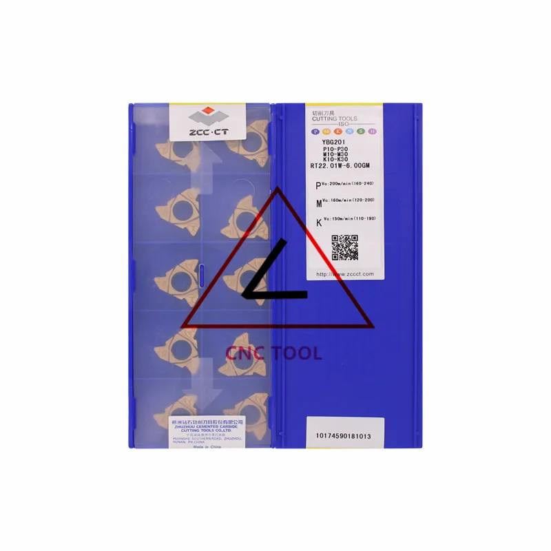 

RT22.01W-6.00GM YBG201 10pcs Original CHINA ZCCCT Turning Inserts