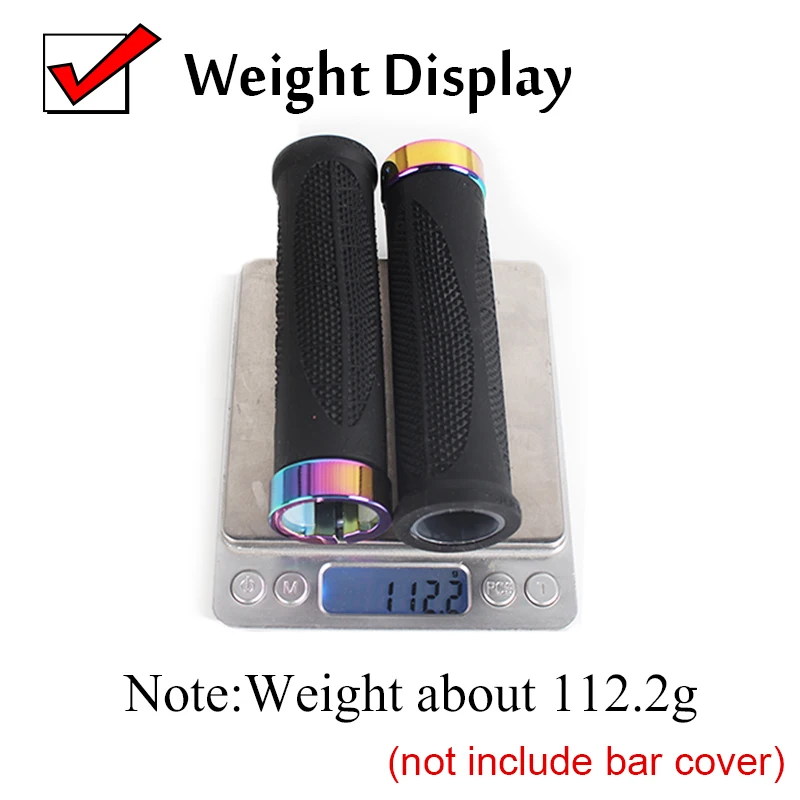 ODI Colored Locking Ring Bike Handlebar Grips MTB Soft-Non Slip Grips Damping Aluminum Alloy Lock Ring Cycling Parts