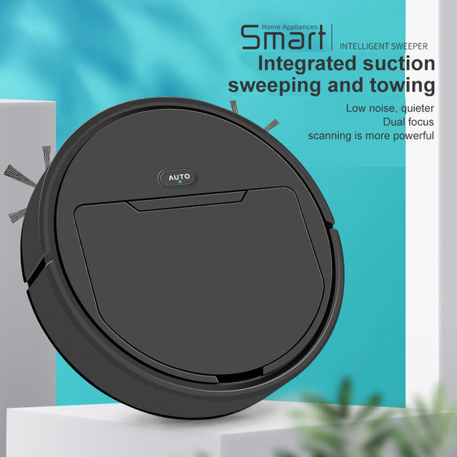 Automatic Robot Cleaner 3 In 1 Smart Broom Robot Vacuum Cleaner Lazy
