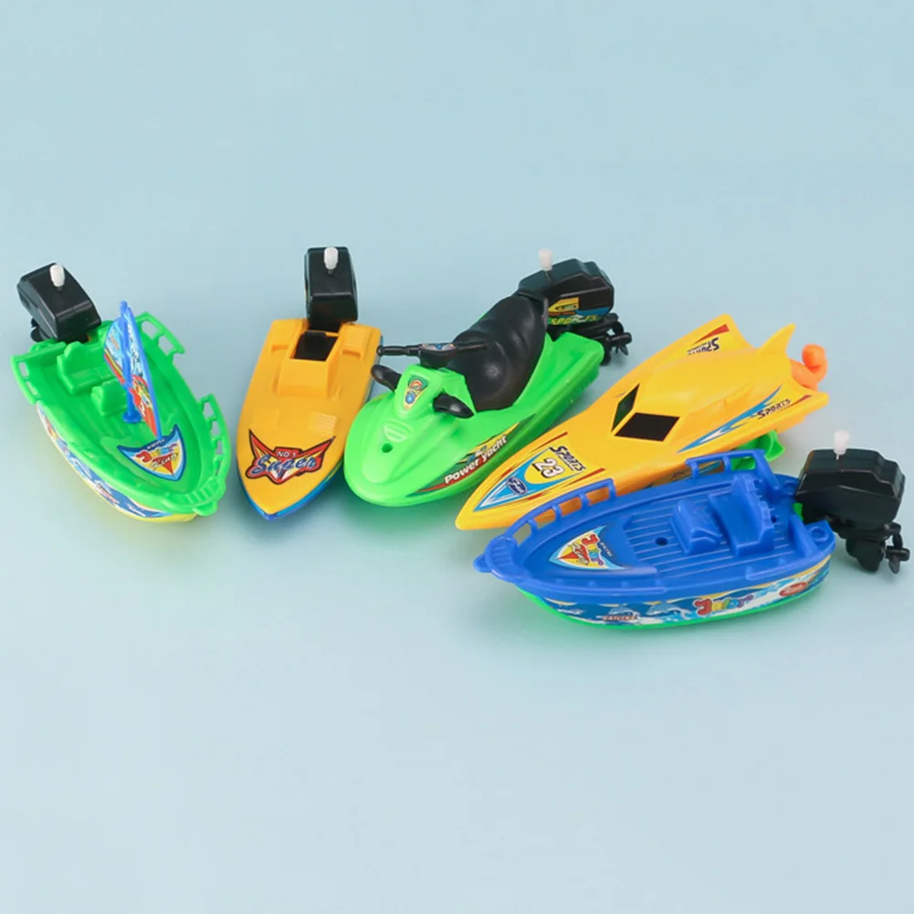Schnellboot Aufziehspielzeug - Spielzeug für Kinder Badespielzeug für Jungen