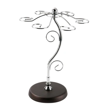 

Countertop Wine Glass Holder Stemware Storage Rack Air Drying System Kitchen Bar Storage Rack Desktop Goblet Storage Rack Metal