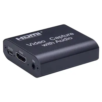 

HDmi Capture Game Live 4K Ultra HD Microphone Input Game Live Device Video Conferences For High Definition Acquisition
