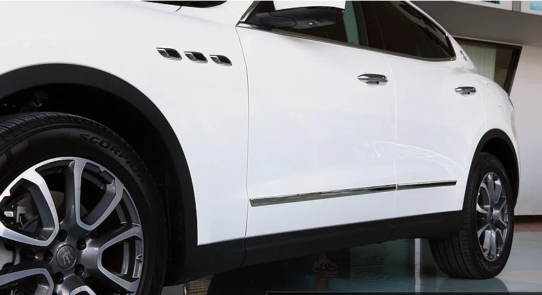 EOsuns дверь автомобиля пластины полосы защиты для Maserati levante