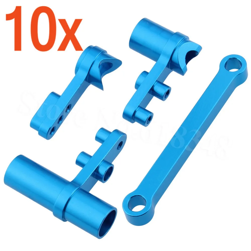 10 компл./лот HSP 122057 122257 алюминиевая рулевая Серводвигатель полный 1/10 обновления