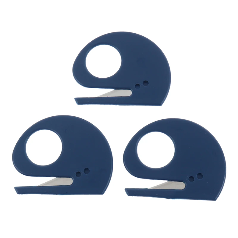 Mini Letter Opener Sharp Plastic Mail Envelope Opener Safety Papers Cutter 2pcs for mail opener
