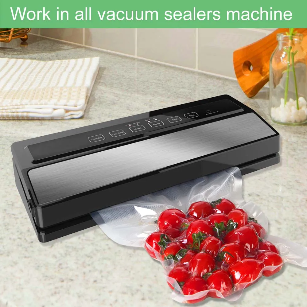 11x50 Two Rolls Food Saver Vacuum Sealer Freezer Bags Rolls for