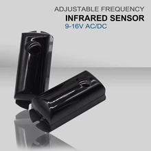 1 pcs 10m to 15m Automated Gate Safe Infrared Detector Sensor/ Swing /Sliding/Garage Gate / Door Safety Infrared Photocells galo automated gate safe infrared photocell sensorand door 1 beam a pair no nc switch adjustable