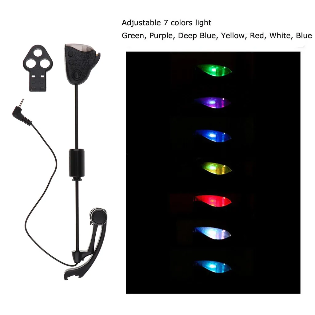 Fishing Bite Alarms Set LED Hanger Carp Fishing Bite Colorful Wiggler Fishing Bite Alarms Set LED Hanger Carp Fishing Bite Colorful Wiggler