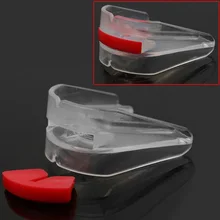 Спортивная Защита рта Прозрачные зубы рот guard s предназначен для максимальной защиты для футбола Лакросс Баскетбол бокс FOU99