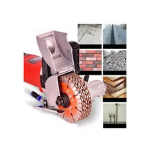 Machine à rainurer électrique Laser 4000W 220V 6500r/min Machine de découpe de rainure de béton scie circulaire avec 5 lames