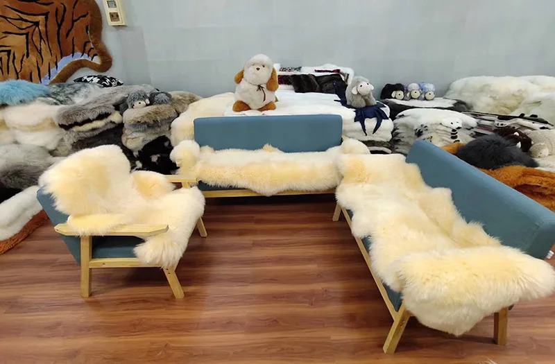 sheepskin rug 800