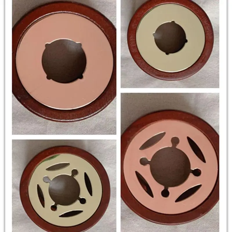 Retro Sealing Wax Furnace Stove Pot Wood Handle Sealing Wax Spoon For