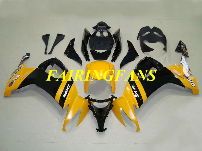 Мотоцикл обтекателя тела для KAWASAKI Ninja ZX10R 08 09 10 ZX 10R 2008 2009 2010 оранжевые черные