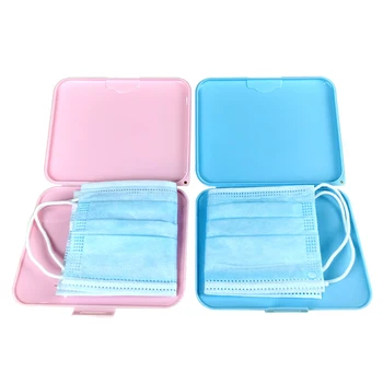 

Portable Dustproof Moisture-proof Storage Box Mask Case Medicine Storage Box Band-aid Bill Temporary Storage Folder Dropshipping