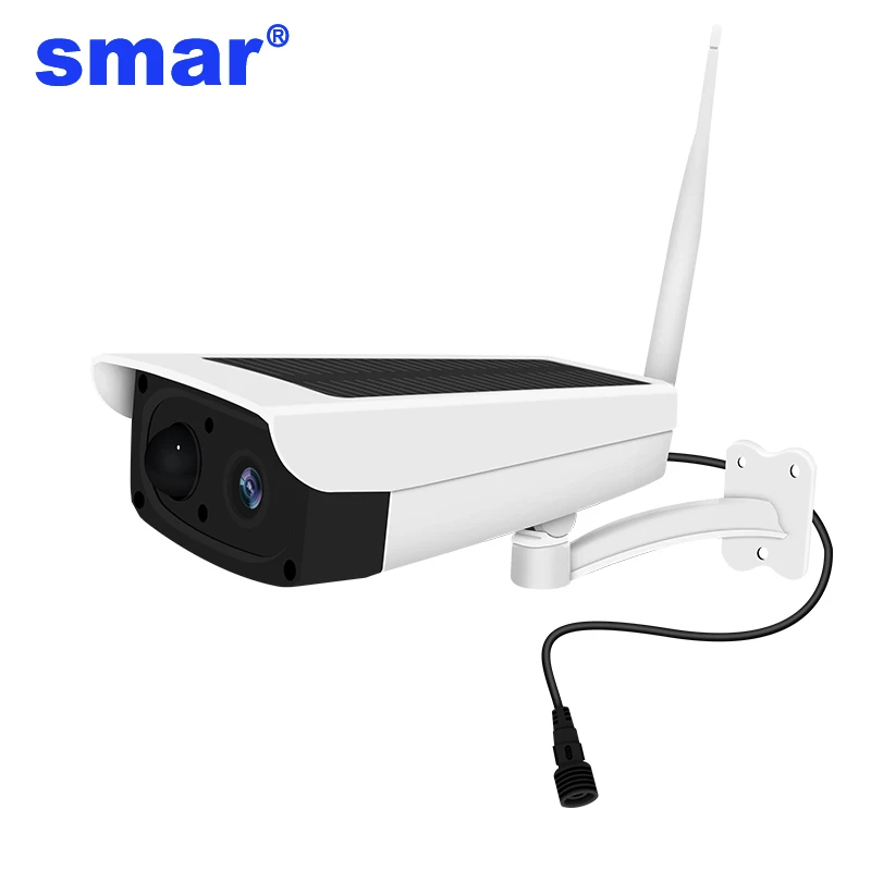 1080P Солнечная камера наружная Водонепроницаемая безопасности 2 МП Wi Fi