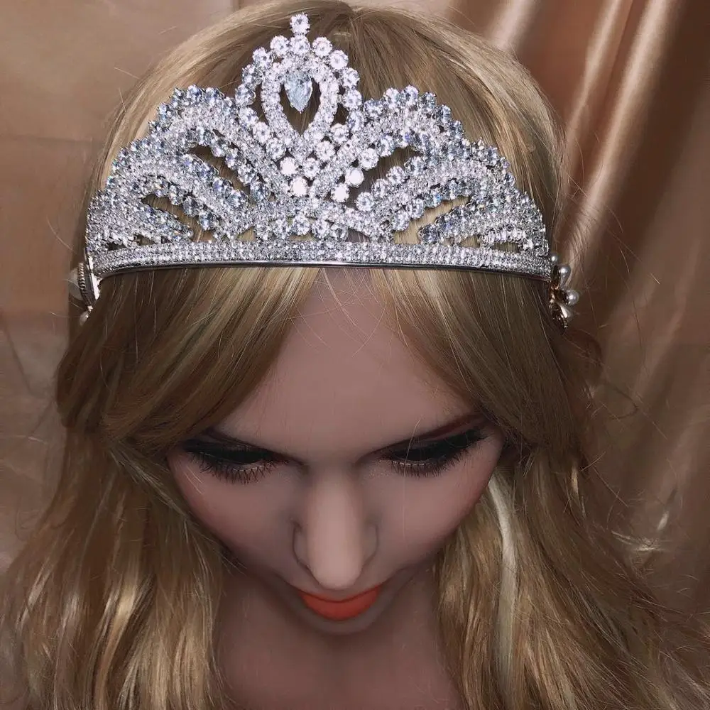 Wedding crown hair ornament retro bridal headdress Rhinestone Crystal headdress bridal crown Wedding Hair Ornament