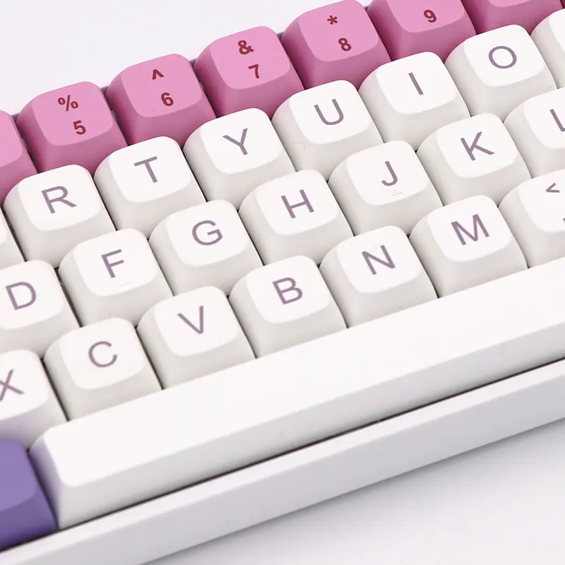 Teclado mecânico com fio USB, 134 Keycaps