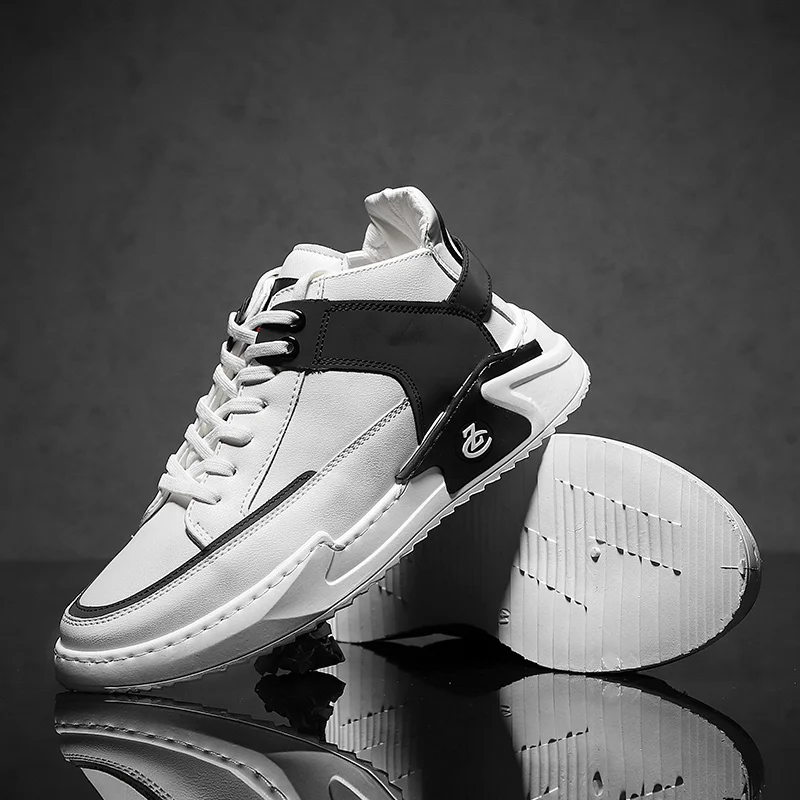 

Spring on new old daddy shoe male shoe han edition tide shoe tide 100 take small white shoe athletic recreational board shoe