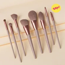 

Makeup Brush Set Professional Concealer Foundation Blush Powder Blend Eyeshadow Fan Highlighter Cosmetic Make Up Brushes Tools