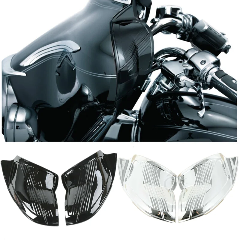 Крышка внутреннего обтекателя крыла летучей мыши для мотоцикла Harley Touring Electra Glide