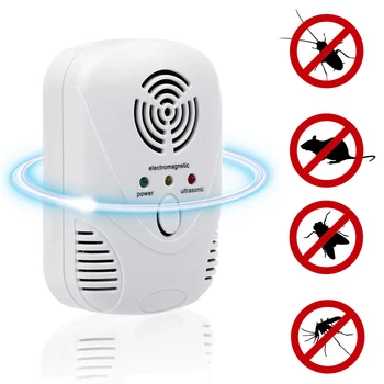 

Cockroach Trap EU/US Plug Mouse Killer 110-240V/5W Electronic Ultrasonic Pest Control Repeller
