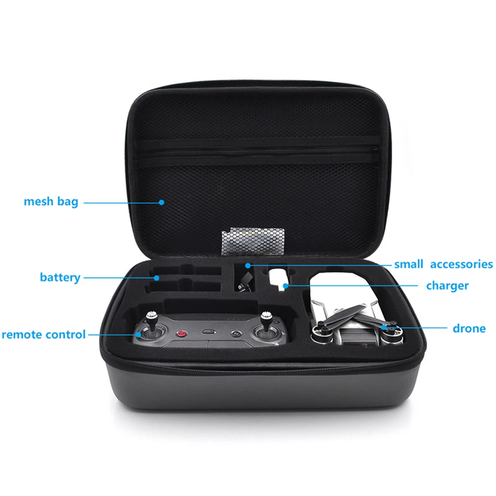 Buy Carrying Case for DJI Mavic Mini Drone Accessories Waterproof Storage Bag Shockproof Travel Case Portable Bag