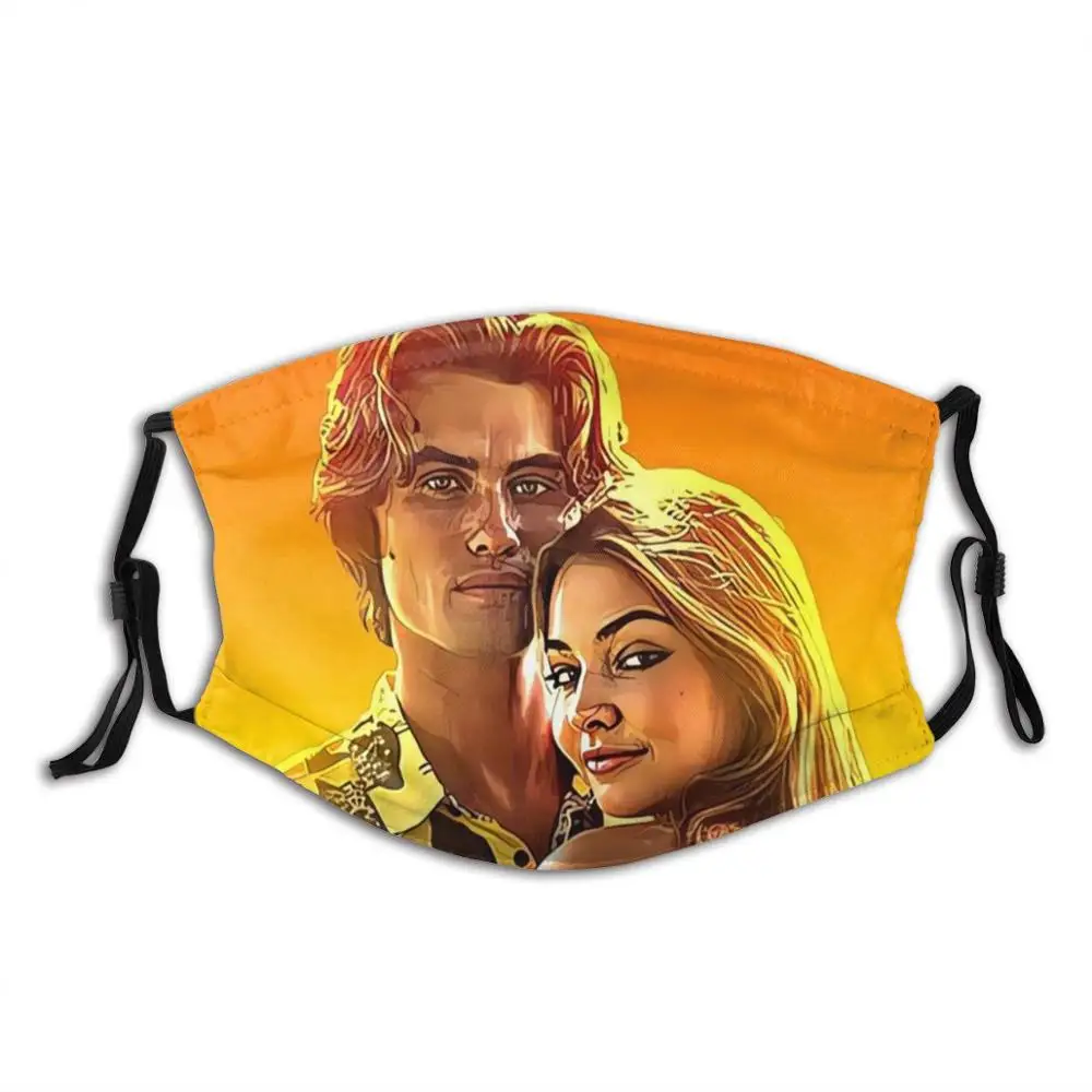 

John B Love Sarah Funny Cool Cloth Mask Pogue Obx Outer Film Series