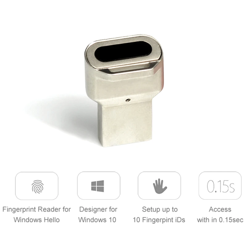  New Secure Pc Laptop Usb Fingerprint Reader Lock Password for Windows 10