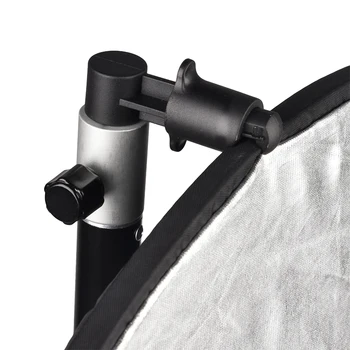

reflector fix clamps Photography studio background clips Oval reflector holders photo square diffusor stabilizer flexible clamp