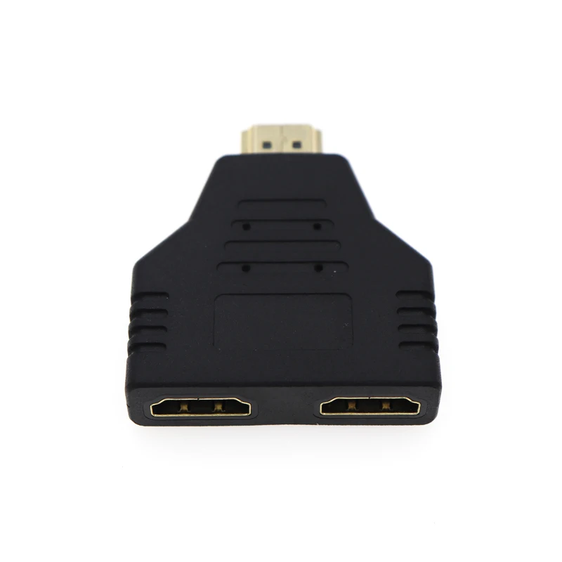 1080P 1 HDMI штекер на 2 HDMI Женский адаптер HDMI 1,4 переключатель сплиттер адаптер 1x2 видео конвертер для HDTV