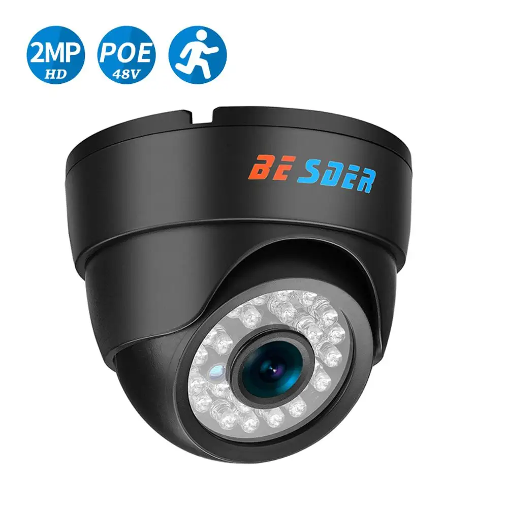 IP камера BESDER 2 8 мм 720P 960P 1080P ONVIF P2P датчик движения RTSP оповещения по электронной
