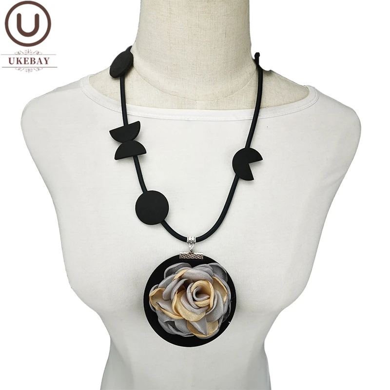 UKEBAY Boho подвесное ожерлье с цветком женские резиновые сапоги Женские ювелирные