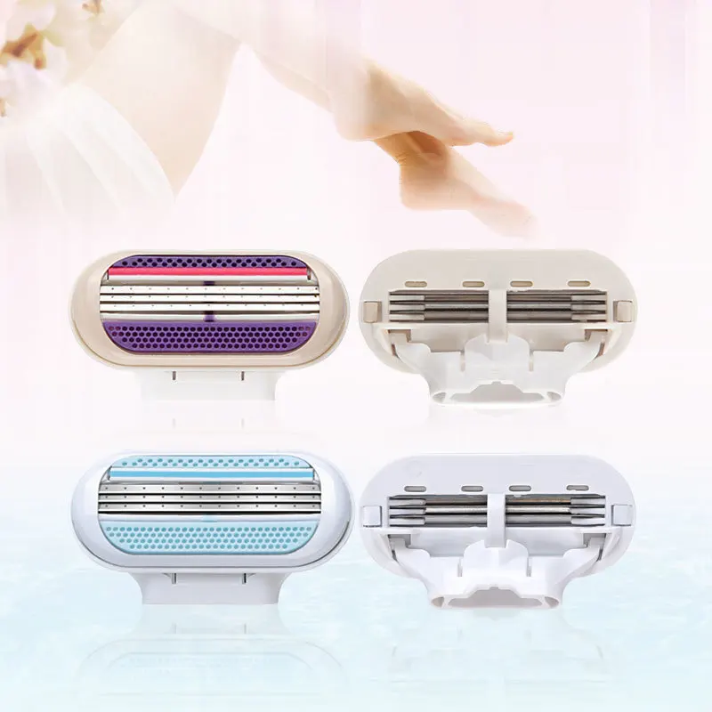 Женская бритва лезвия для бритья женский точилка 3 Слои Одежда высшего качества