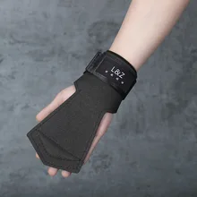 Мужские Полосатые Перчатки для фитнеса Deadlift, мужские перчатки для подбородка, горизонтальный бар, противоскользящий браслет, женские защитные браслеты hu shou zhang