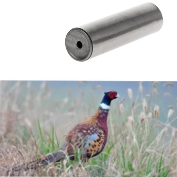 

Outdoor Hunting Whistle Decoy Imitate Pheasant Calls Bird Voice Trap Stainless Steel Whistle Hunting Pheasant Gear 2020