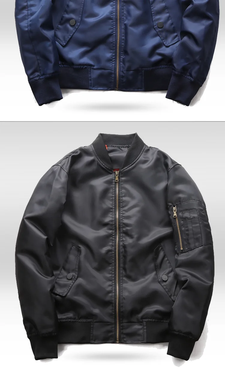 Military Jacket Outwear Men Custom Bomber Jacket Embroidery Print Logos Plus Size Pilot Baseball Army Coat Fall Flight Jackets