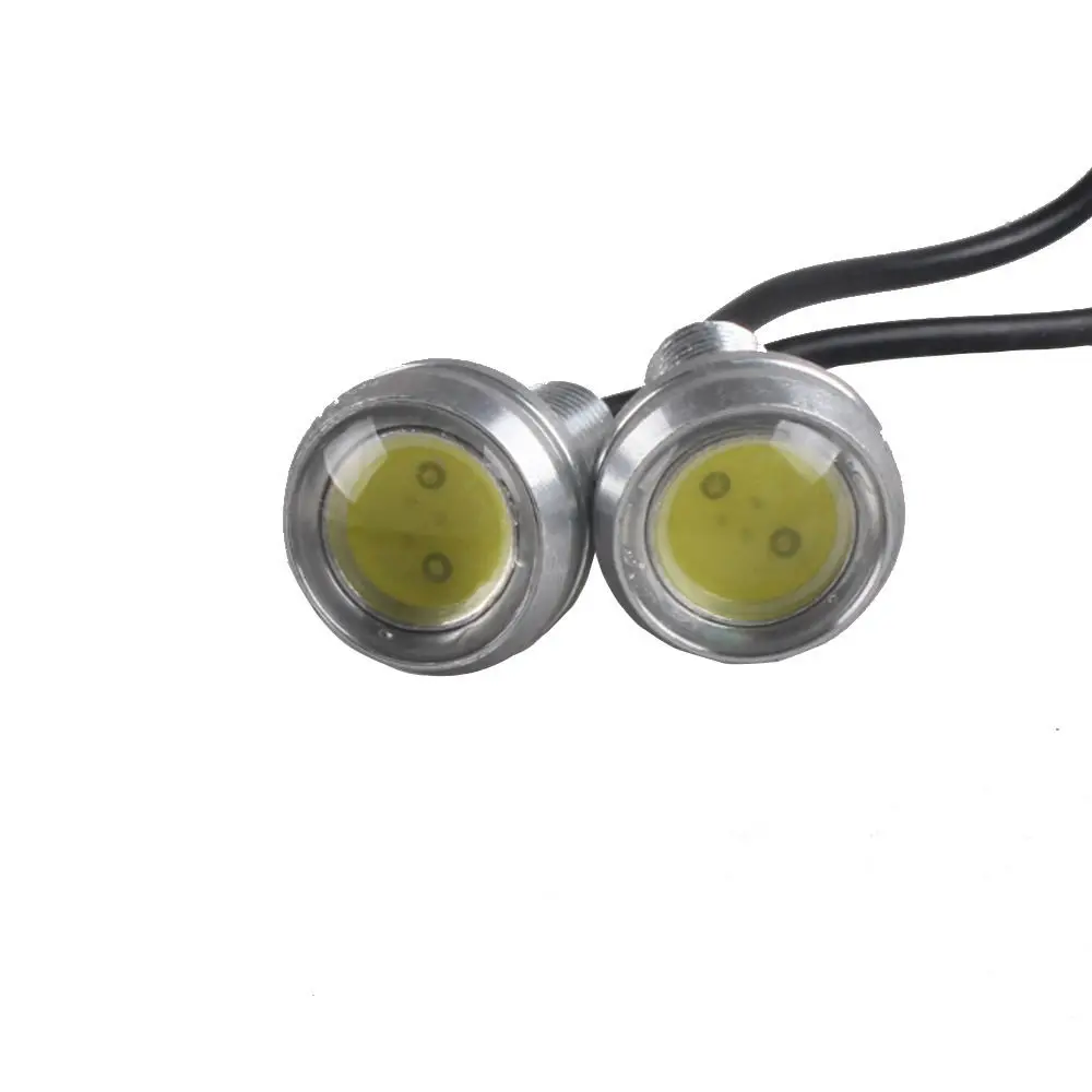 10X светодиодный белый светильник Eagle Eye дневные ходовые DRL задний Авто DC12V 24V 9W