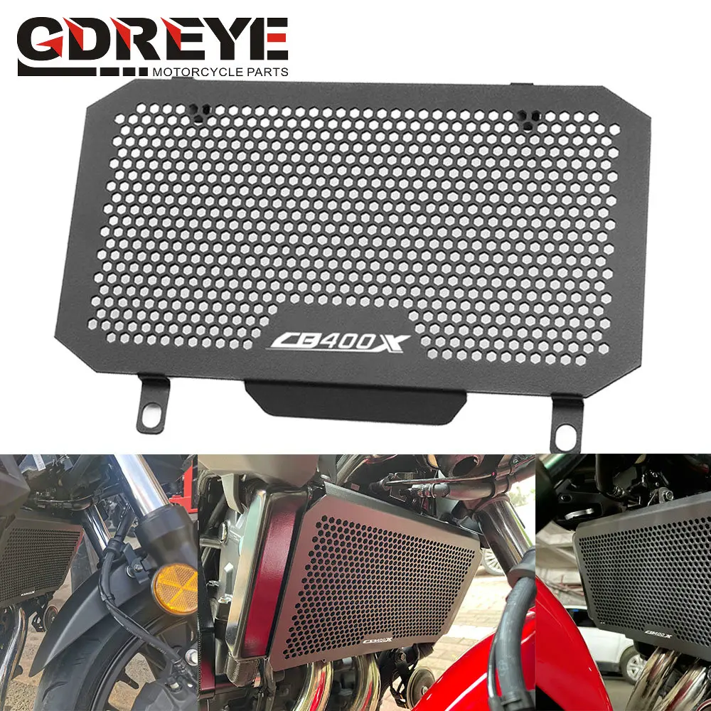 

For Honda CB500X CB400X 2021 New Motorcycle CNC aluminum Radiator Grille Guard Protection For Honda CB 500X CB 400X Accessories