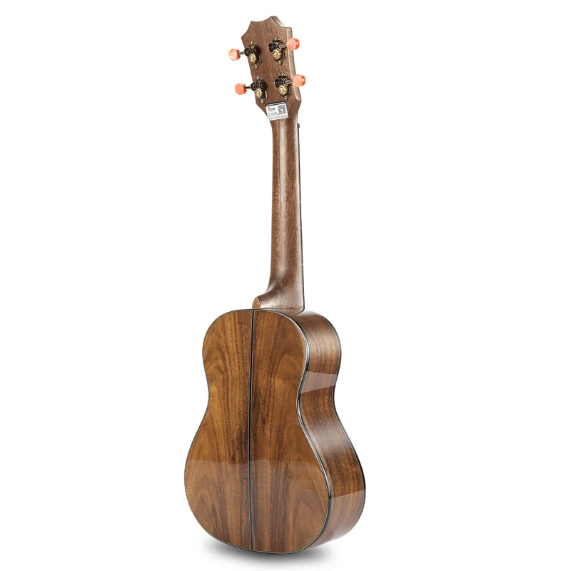 Укулеле том твердый КоА с чехлом гриф из красного дерева ukuleles 23 дюймов 26 дюймов Гавайская гитара струна Музыкальные инструменты