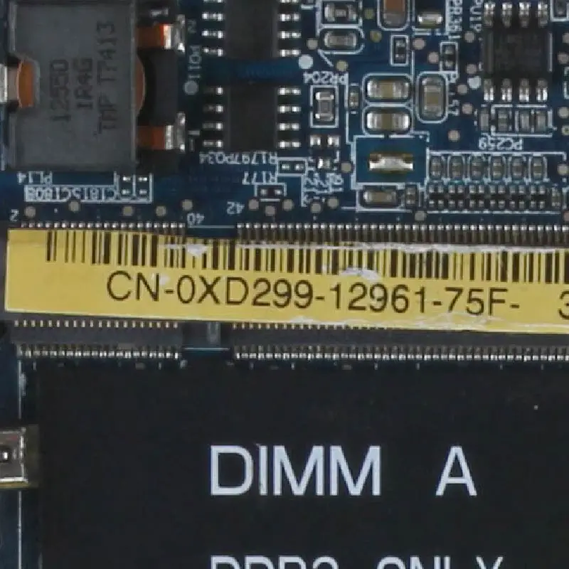 Placa-mãe do Portátil para Dell Latitude Notebook Mainboard La-2791p 945 Ddr2 Cn-0xd299 0xd299 D620 - Imagem 4